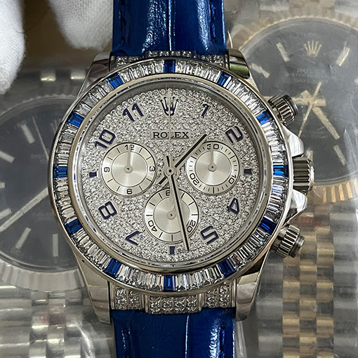 素敵なROLEXスーパーコピー時計 コスモグラフデイトナ 116599 12SA 全面ダイヤ文字盤 満天の星！